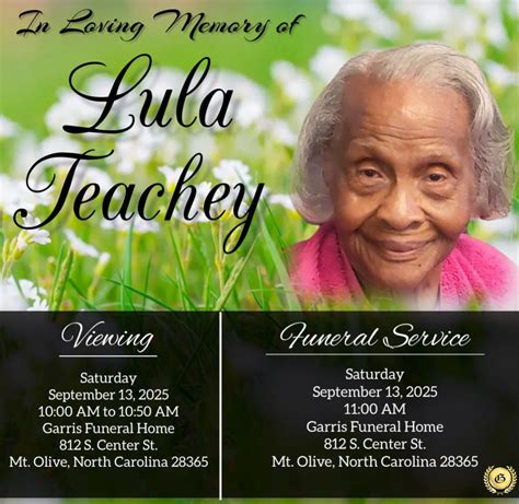 Garris Funeral Home | Mount Olive NC