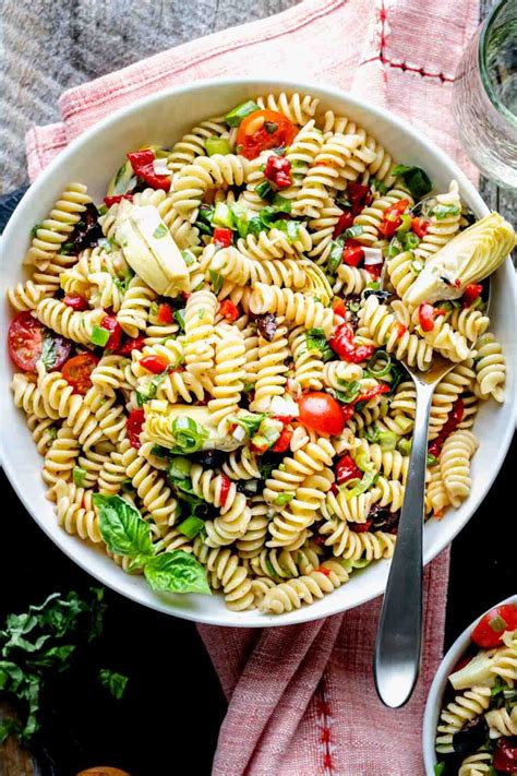 Healthy Pasta Salad - Healthy Seasonal Recipes