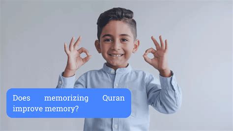 Does memorizing Quran improve memory? | Online Quran Tuition