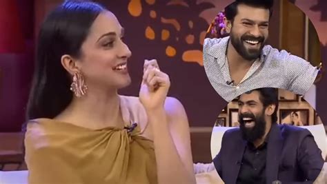 Kiara Advani Ragged By Ram Charan And Rana Daggubati In Old Clip Has ...