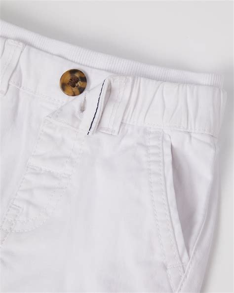 Buy Boys Chino Trousers - White Online at Best Price | Mothercare India