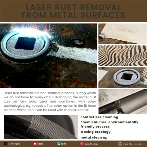 Laser Rust Removal from Metal Surfaces