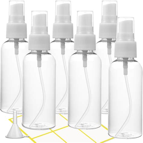 Amazon.com: DTDNZKN 4 Pack 4 Oz (120ml) Small Spray Bottles - Fine Mist ...