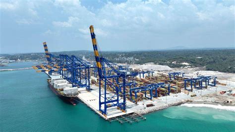 Newly inaugurated Vizhinjam International Deepwater Multipurpose Seaport