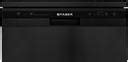 FABER FFSD 6PR 12S Neo Black Free Standing 12 Place Settings Dishwasher ...