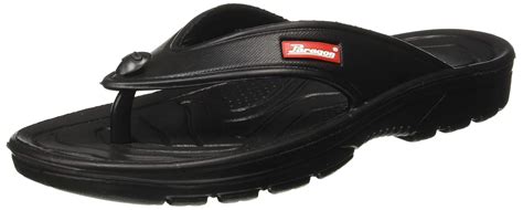Buy Paragon Men's Black Flip Flops Thong Sandals - 4 UK/India (36.5 EU ...