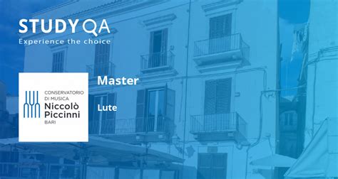 "Lute Programme at Niccolo Piccinni Conservatory: Master the Art of ...