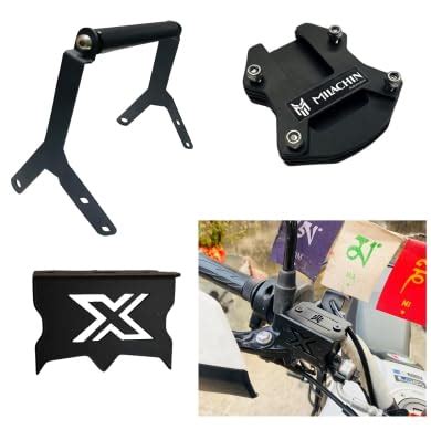 Milachin Accessory Kit for Xpulse 200 4V BS6, Front Disc Oil Cap, Side ...