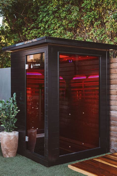 2 Person Outdoor Infrared Sauna - Sun Home Saunas