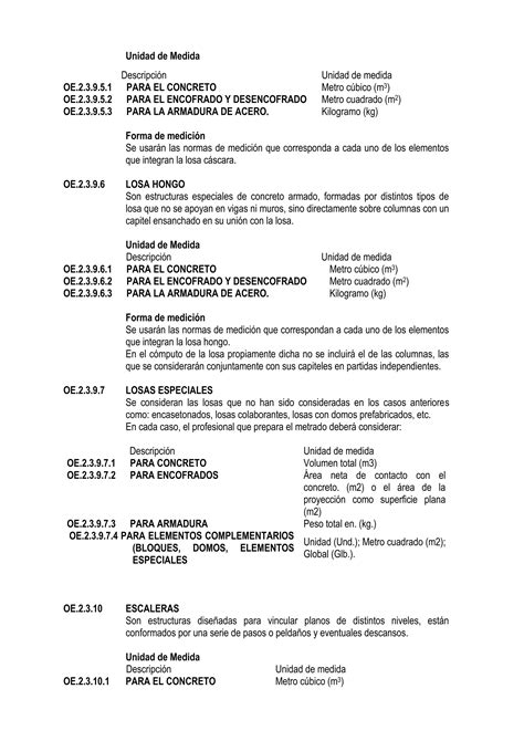 NORMA TECNICA METRADOS PARA OBRAS DE EDIFICACIONES Y HABILITACIONES ...