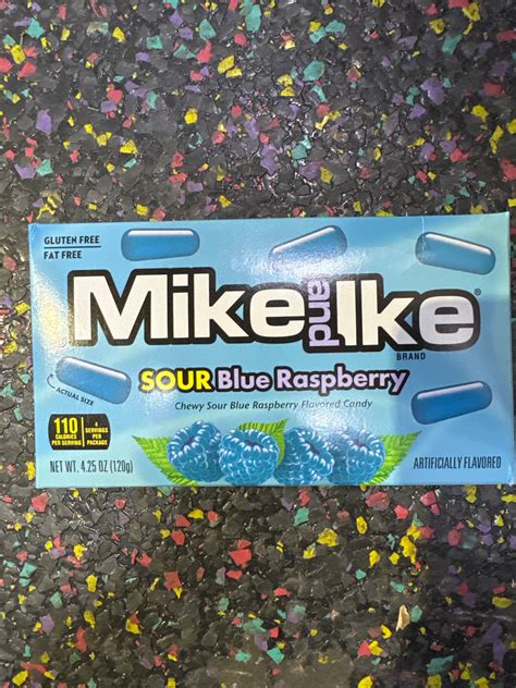 Mike And Ike - sour blue raspberry Box 120g – Tom's Confectionery Warehouse