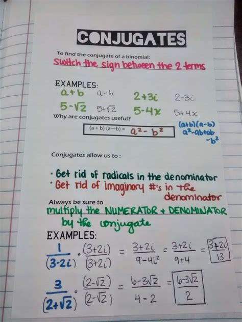 Image result for Conjugate Math