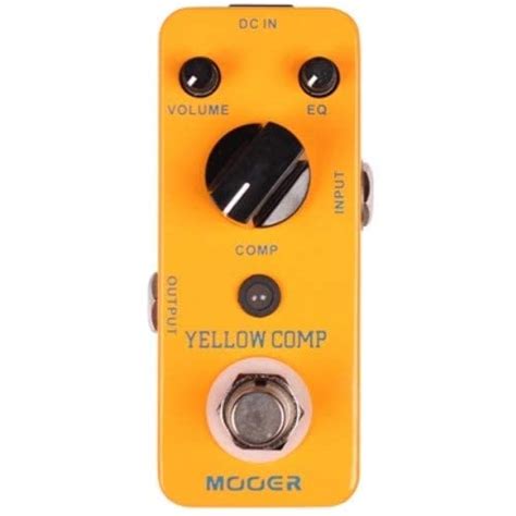 Mooer MCS2 Yellow Compression Effects Pedal : Amazon.in: Musical ...