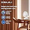 Bajaj Pygmy Mini Fan 110MM | USB Charging | Multi-Clip Function ...