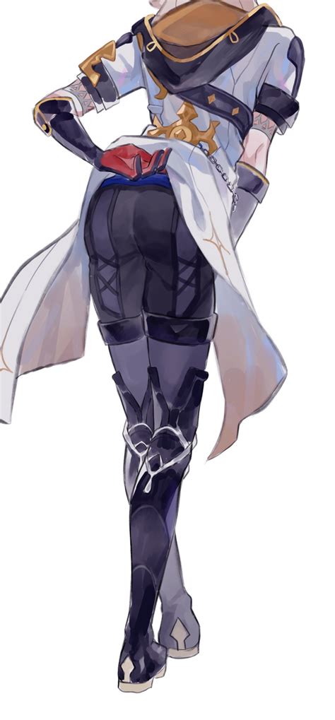 albedo (genshin impact) drawn by pazhi_(1076218251) | Danbooru