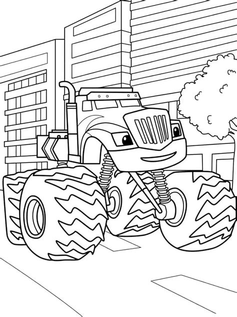 25+ Blaze and the Monster Machines Coloring Pages 🎨🚗 ...