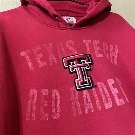 Super cozy Texas Tech hoodie with center T... - Depop