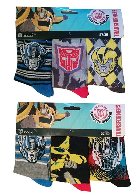 Buy Transformers Robots in Disguise Kids Socks Stockings with the ...