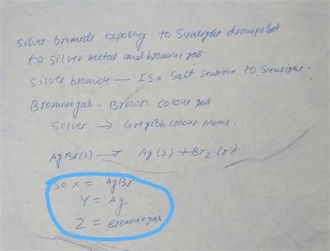 A yellowish coloured compound 'X' is a photosensitive material. On ...