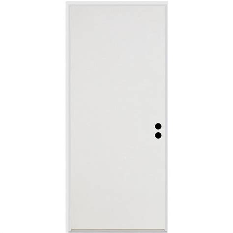 32" x 72" Flush Primed Fiberglass Prehung Inswing House Type Exterior ...