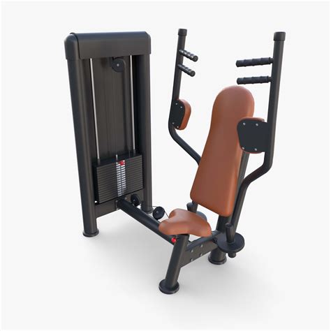 Pec Deck Machine - 3D Model by dragosburian