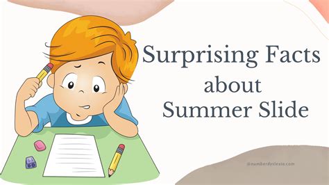 8 Surprising Facts About Summer Slide - Number Dyslexia