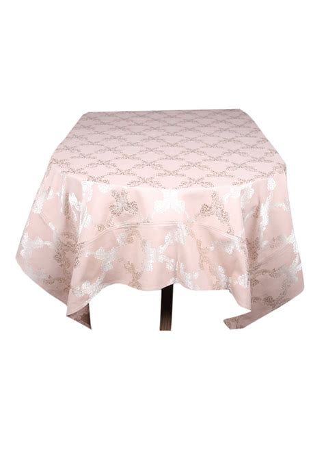 Get Cotton Jacquard Self Design Ogee Table Cover 4 Seater (40 x 60 ...