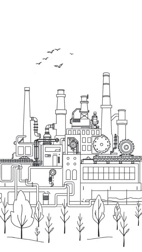 Factory Simple Drawing 的图像结果