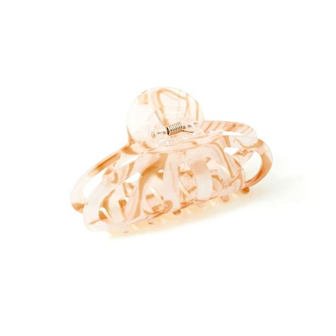 Accessorize London Women's Gold And Marble Lattice hair Claw Clip ...