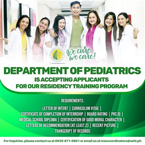 Residency Training Program 的图像结果