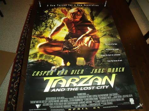 Original Movie Poster TARZAN And The Lost City 27"x41" | #3918955783