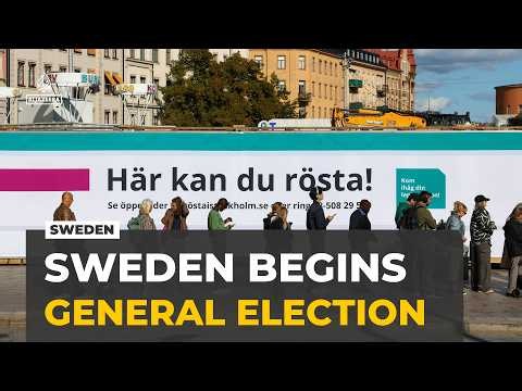 Sweden votes as hardline crime and migration policies spread