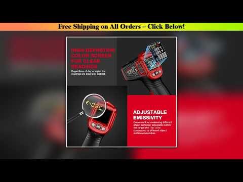 HABOTEST HT650 Digital Infrared Thermometer -58~1472 Non-Contact Thermometer Pyrometer Hygrometer