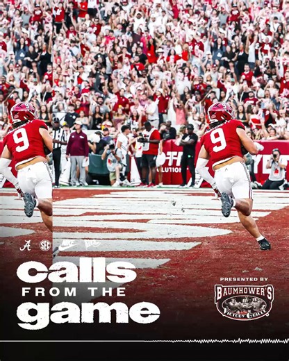"WIDE OPEN!" Marshall Pritchett's 5-yd grab gave @AlabamaFTBL the lead in the 4th Q. #RollTide |…