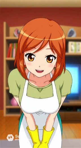 Dexter's Mom in Anime Style