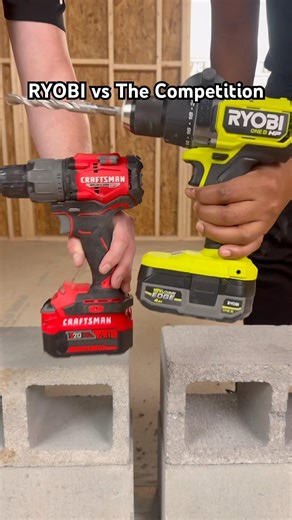 RYOBI vs The Competition 👀