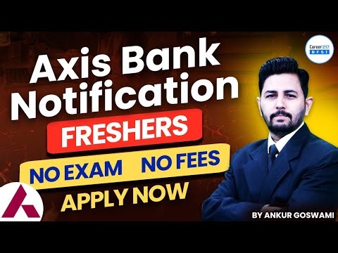 Axis Bank Assistant Manager Job 2026 🔥 Freshers | Direct Recruitment | Apply Now