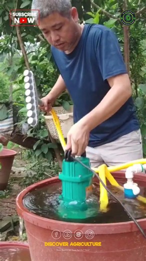 Amazing Portable Pump Irrigation System