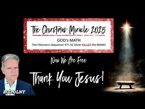 THE Christmas Miracle of 2025 | $71.52 Silver TRIGGER that KILLED the Banks! Bo Polny