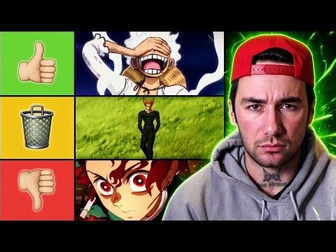 I Ranked Every Anime