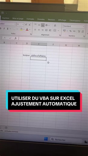 Voici un tutoriel sur Excel pour apprendre à ajuster automatiquement vos colonnes de tableurs. C’est une initiation au VBA sur Excel ! Abonnez-vous 😉#excel #exceltips #astuces #windows #apprendresurtiktok