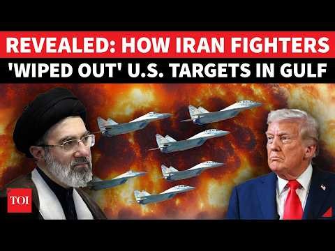 REVEALED: Iran Air Force Breaches Gulf Airspace To Bombard US Bases In 3 Countries With F-Series Jet