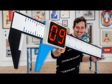 I Made the Largest Digital Calipers Ever.