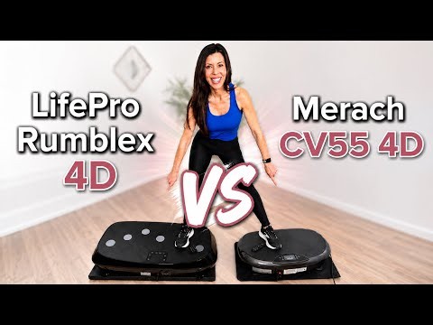 LifePro Rumblex 4D vs Merach CV55 4D | Which Vibration Plate Is Better?