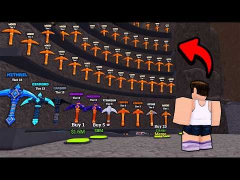 I Built The PERFECT Pickaxe Tycoon