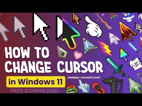 How to Change Your Mouse Cursor in Windows 11 | Download Custom Cursors for Free | computer_vlogs