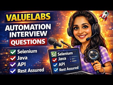 ValueLabs Automation Interview Questions | Selenium | JAVA | Real Time-Scenario Base Interview Que