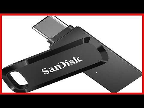 SanDisk 2-in-1 USB Flash Drive: Effortless File Transfers Between USB-C and USB-A Devices