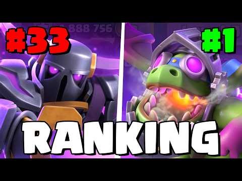Ranking ALL 40 Evolutions from WORST to BEST!
