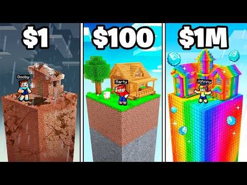 From POOR to MILLIONAIRE Chunk in Minecraft!